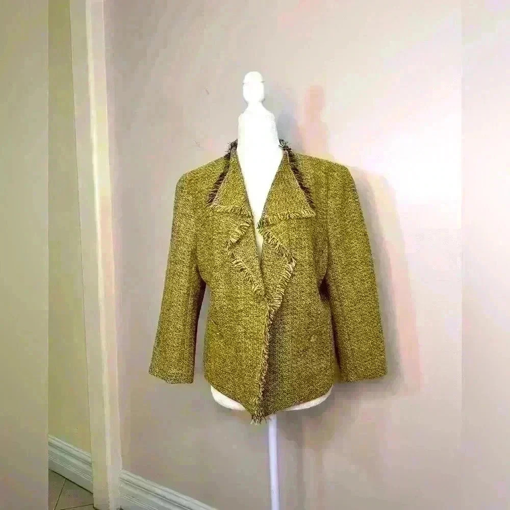 NWT Anne Klein tweed jacket